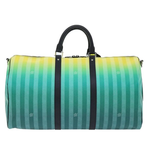 LOUIS VUITTON Damier Stripe Gradation Keepall Bandouliere 50 M59912 Auth 51138S - Picture 2 of 16